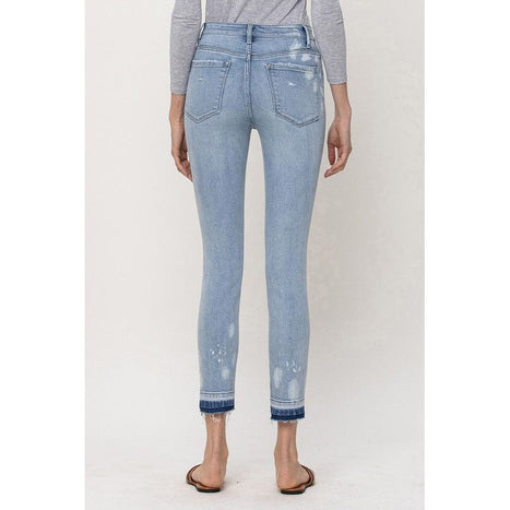 Mid Rise Crop Skinny