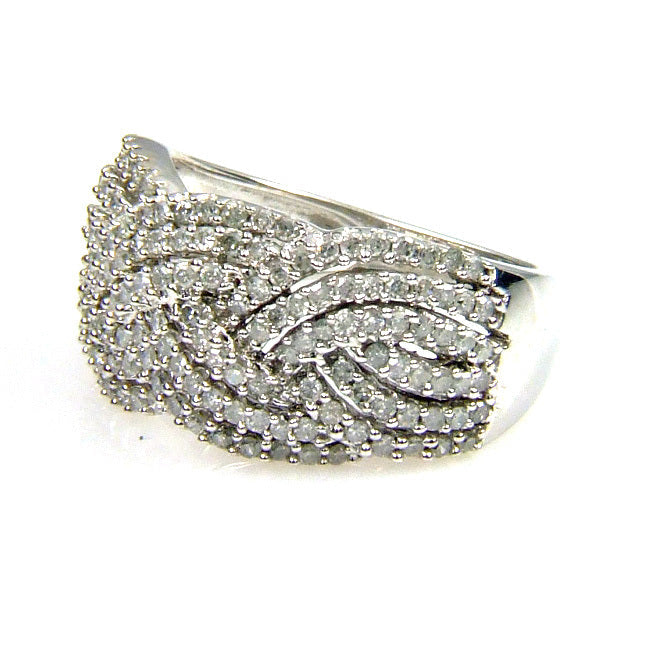 Bids.com 1.00ct Diamond Ring 10KT White Gold Rings
