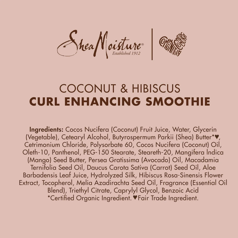 Mill's Beauty Supply Shea Moisture Curl Enhancing Smoothie Hair Conditioner
