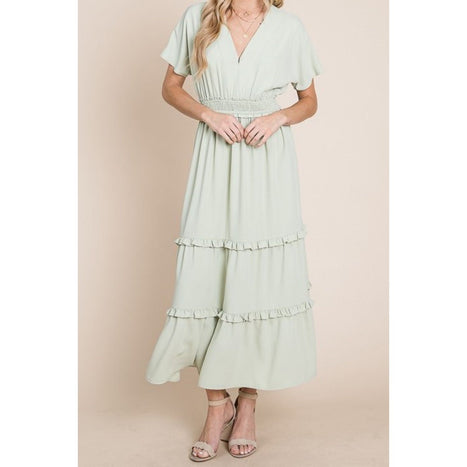 Heyson Sweet Talk Kimono Sleeve Maxi Dress