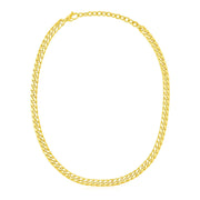 Bids.com 14k Yellow Gold Cuban Chain Choker Necklace Necklaces