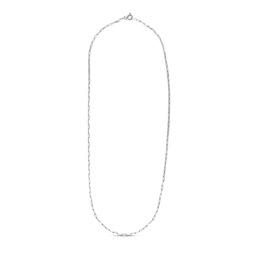 Bids.com Sterling Silver Rhodium Plated Paperclip Chain (1.8 mm) Necklaces