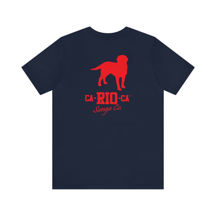 CA-RIO-CA LOGOTIPO RED PRINT TEE - MEN'S TANK TOP