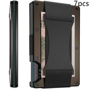 SmartPursue™ Carbon Fiber Wallet - RFID Blocking Metal Card Holder Card Wallet