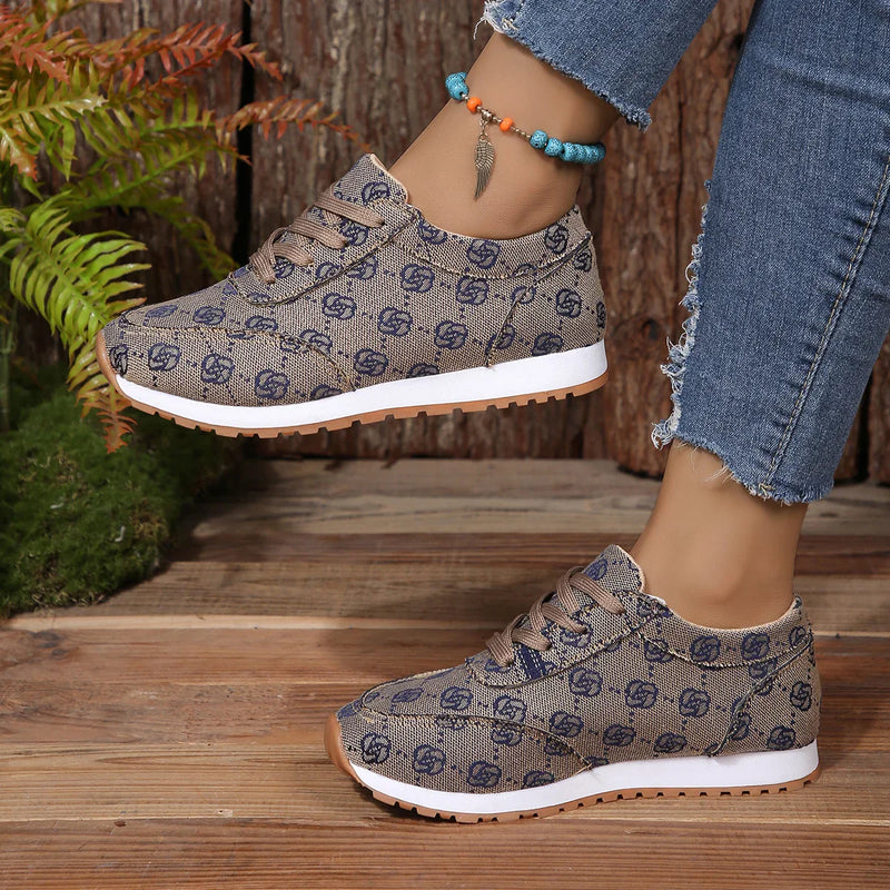 Mill's Beauty Supply Women Casual Board Breathable Low Top Shoes