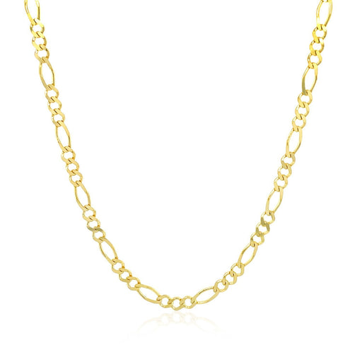 Bids.com 2.8mm 14k Yellow Gold Solid Figaro Chain Necklaces