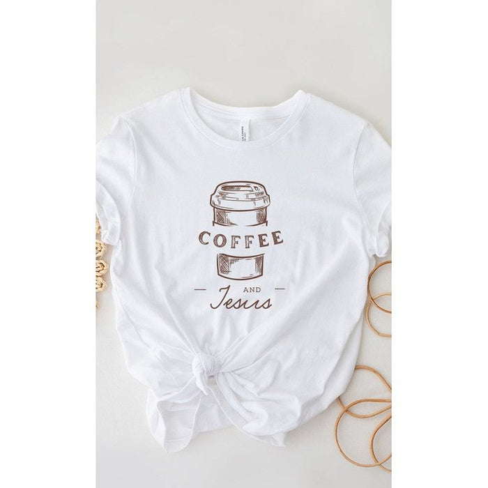 Coffee and Jesus Graphic Tee