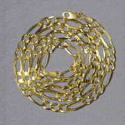 Bids.com 10K Yellow Gold Solid Figaro Chain (4.50 mm) Necklaces