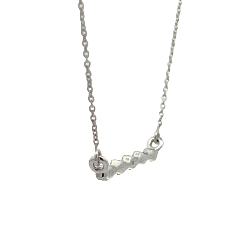 Bids.com .05ct Diamond Fashion Pendants 14KT White Gold Pendants