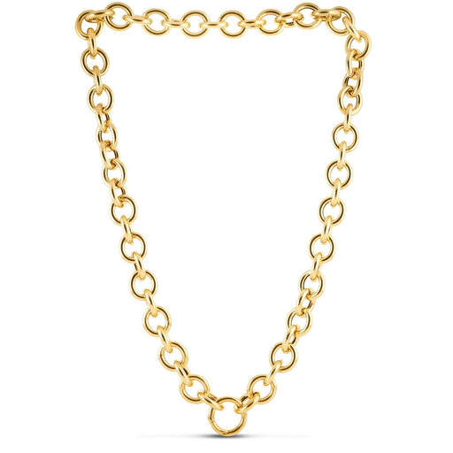 Bids.com 14k Yellow Gold Round Link Chain Necklace Necklaces