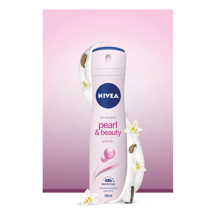 Nivea Pearl & Beauty 48h Protection Anti-Perspirant Spray 150ml