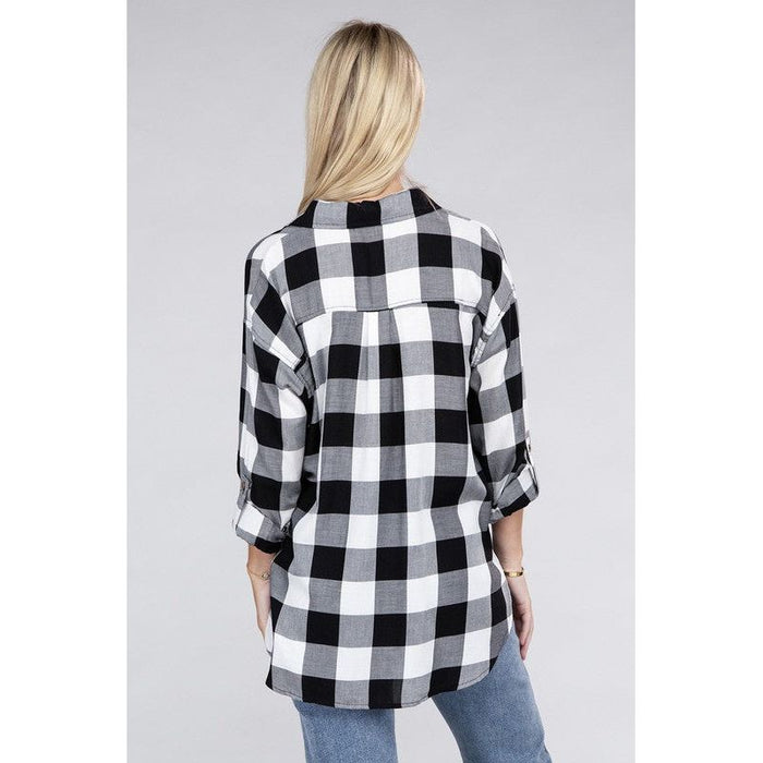 Classic Plaid Flannel Shirt