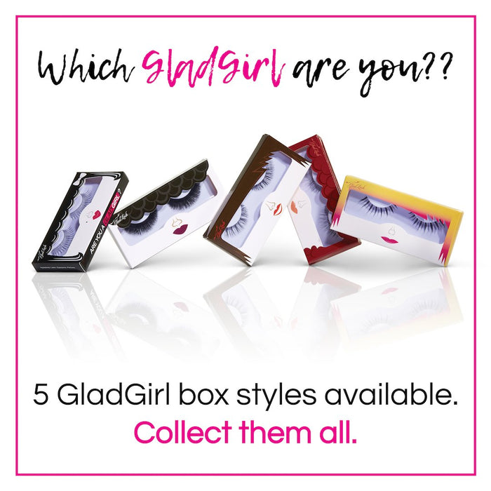 GLADGIRL 5D FALSE LASH KIT - Kitty