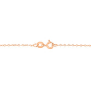 Bids.com AGS Certified 10K Rose Gold 1/5 Cttw Bezel Set Round Diamond Solitaire 16-18" Adjustable Pendant Necklace (H-I Color, VS1-VS2 Clarity) Necklaces