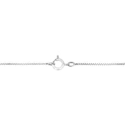 Bids.com 14K White Gold 1/4 Cttw Round Brilliant Cut Lab Grown Blue Diamond 4-Prong Solitaire Pendant Necklace (Blue Color, VVS2-VS1 Clarity) - 18" Necklaces