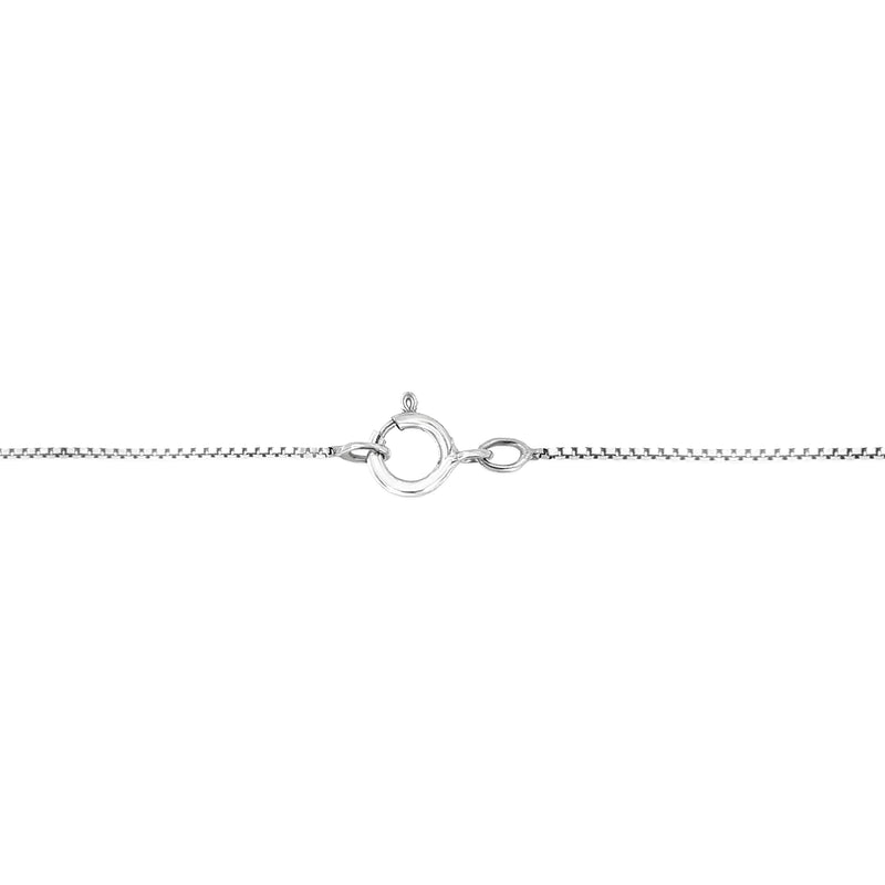 Bids.com 14K White Gold 1/4 Cttw Round Brilliant Cut Lab Grown Blue Diamond 4-Prong Solitaire Pendant Necklace (Blue Color, VVS2-VS1 Clarity) - 18" Necklaces
