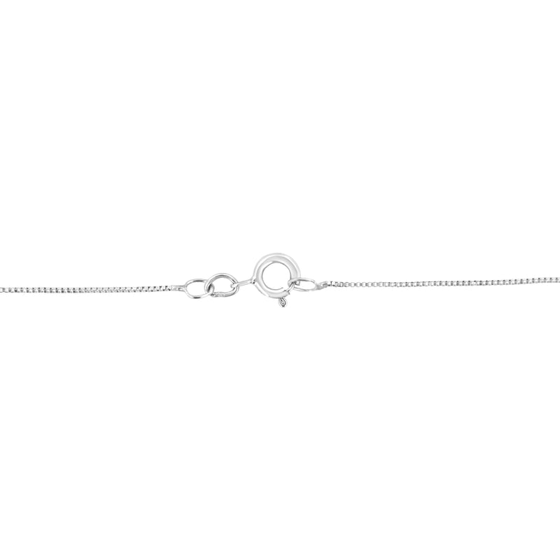Bids.com .925 Sterling Silver 3.0 cttw Round-Cut Diamond Open Heart Pendant Necklace (I-J Color, I2-I3 Clarity) - 18" Necklaces