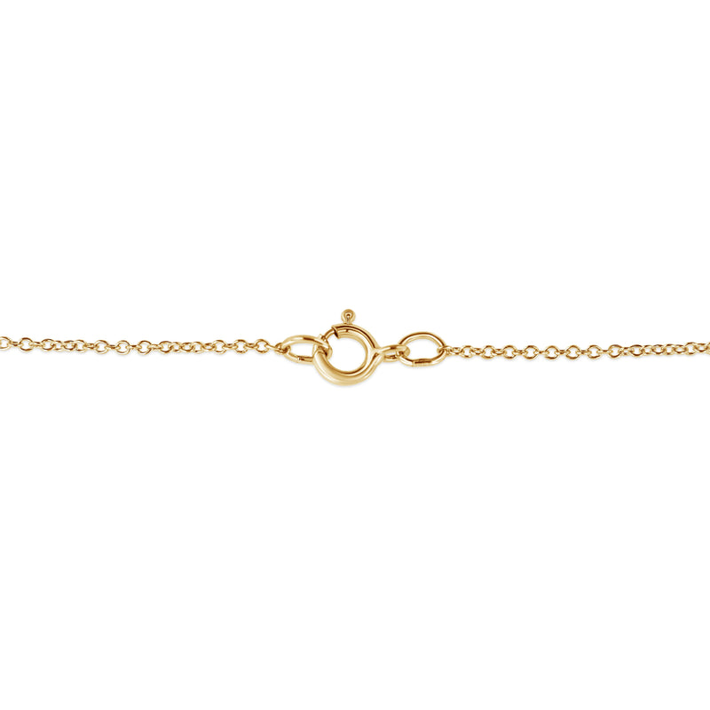 Bids.com 10K Yellow Flashed .925 Sterling Silver 1/4 Cttw Champagne Diamond Filigree Cross Pendant Necklace (K-L Color, I1-I2 Clarity) - 18" Necklaces
