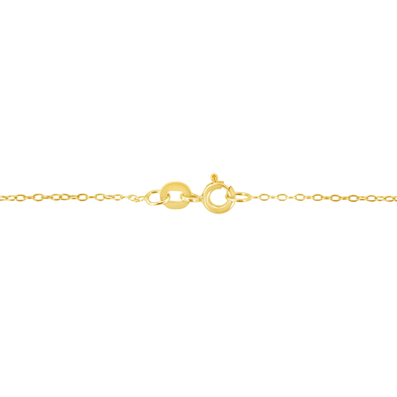 Bids.com 14K Yellow Gold 1/2 Cttw Martini Set Lab Grown Yellow Diamond Solitaire 18" Pendant Necklace (Yellow Color, VS2-SI1 Clarity) Necklaces