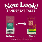 Teeccino Chocolate Peppermint Chicory Herbal Coffee Herbal Coffee