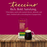 Teeccino Chocolate Peppermint Chicory Herbal Coffee Herbal Coffee
