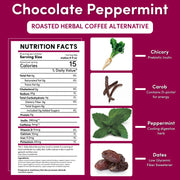 Teeccino Chocolate Peppermint Chicory Herbal Coffee Herbal Coffee