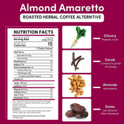 Teeccino Almond Amaretto Chicory Herbal Coffee Herbal Coffee