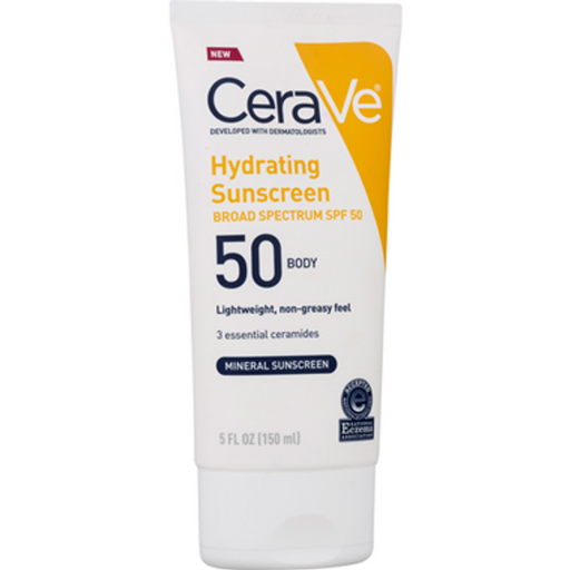 Cerave Cerave Hydrating Mineral Sunscreen Body Lotion - SPF 50 - 5 Fl Oz Personal Care