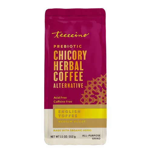 Teeccino English Toffee Herbal Coffee Herbal Coffee