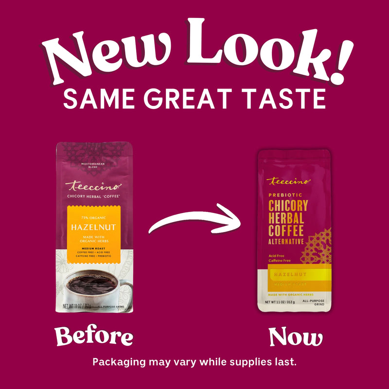 Teeccino Hazelnut Chicory Herbal Coffee Herbal Coffee