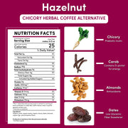 Teeccino Hazelnut Chicory Herbal Coffee Herbal Coffee