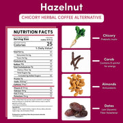 Teeccino Hazelnut Chicory Herbal Coffee Herbal Coffee