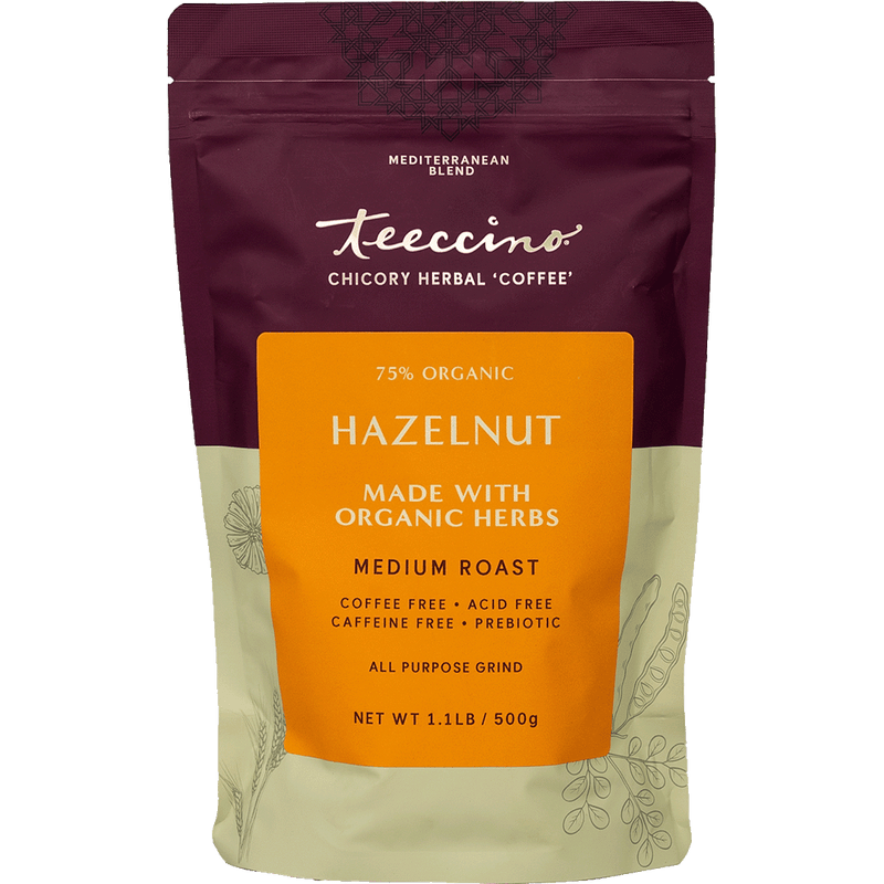 Teeccino Hazelnut Chicory Herbal Coffee Herbal Coffee