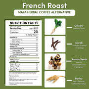 Teeccino French Roast Chicory Herbal Coffee Herbal Coffee