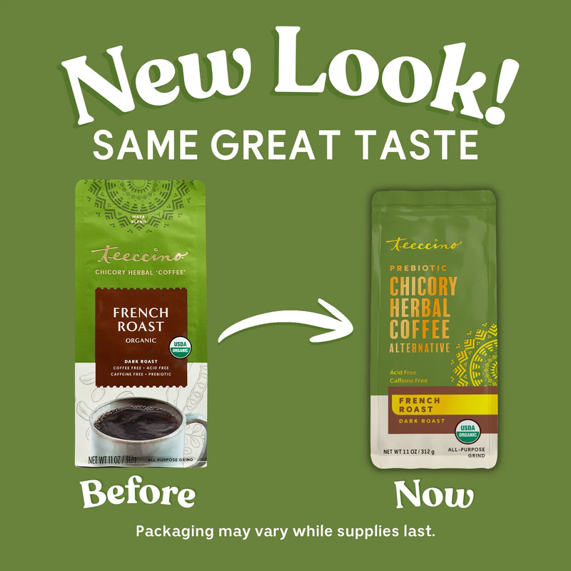 Teeccino French Roast Chicory Herbal Coffee Herbal Coffee