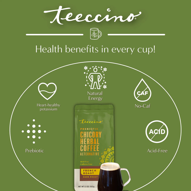 French Roast Chicory Herbal Coffee