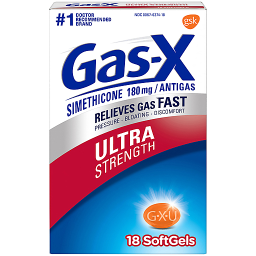 Gas-X Gas-X Ultra Strength Relief Softgels Health & Beauty