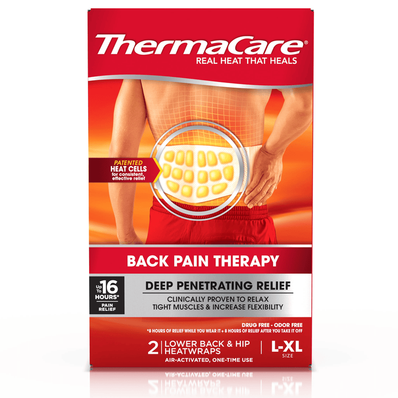 ThermaCare ThermaCare Heatwraps, Lower Back & Hip, L Xl Size Health & Beauty