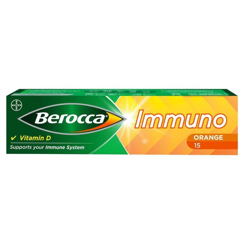 Berocca Berocca Immuno – Energy And Immune Support 15 Tablets Vitamins & Supplements
