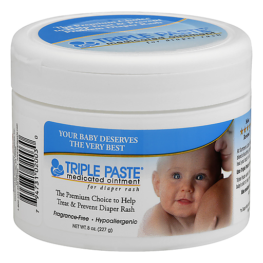 Triple Paste Triple Paste Medicated Ointment, For Diaper Rash Health & Beauty