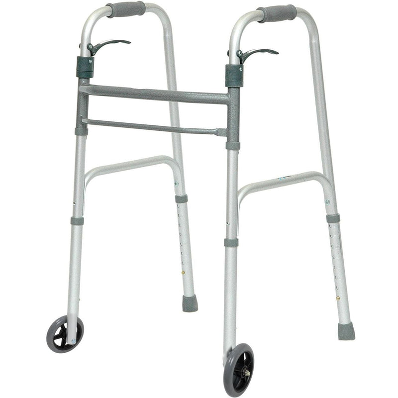 ProBasics ProBasics Aluminum Walker Trigger With Wheels - Adult