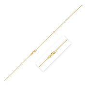 Bids.com Double Extendable Bead Chain in 14k Yellow Gold (1.00 mm) Necklaces