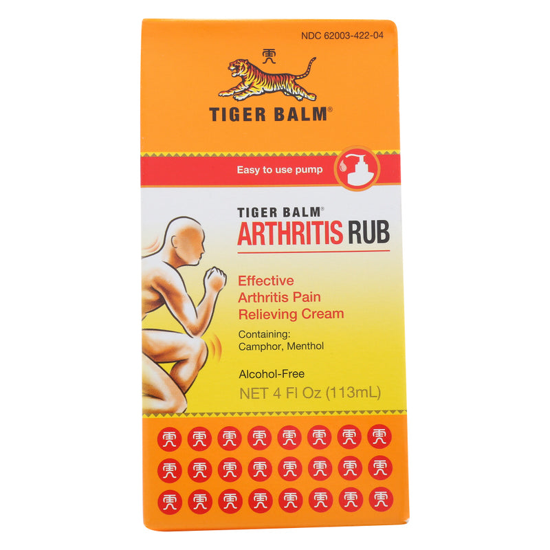 Tiger Balm Tiger Balm Joint And Muscle Pain Relievers Arthritis Rub Cream 4 Fl Oz Lotion & Moisturizer