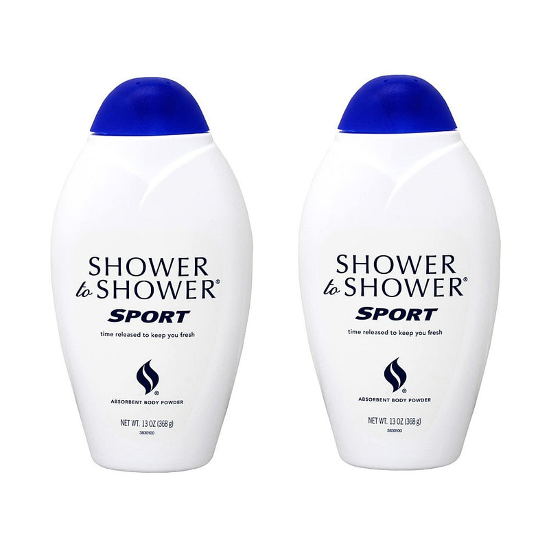 Shower To Shower Shower To Shower Absorbent Body Powder Sport 13 Ounce Bath & Body