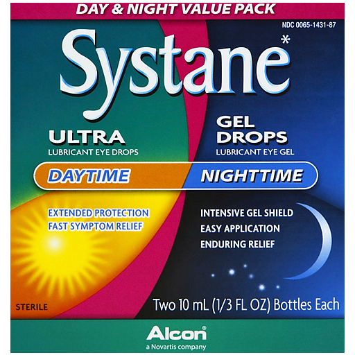 Systane Systane Day & Night Lubricant Eye Drops & Gel Ear Care