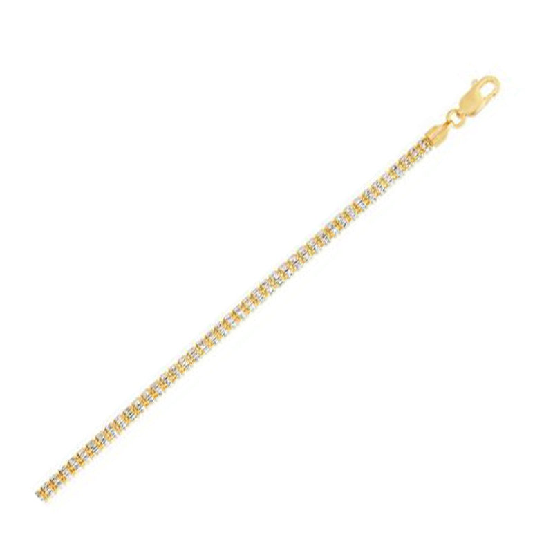 Bids.com Ice Barrel Chain in 14k Yellow Gold (3.23 mm) Necklaces