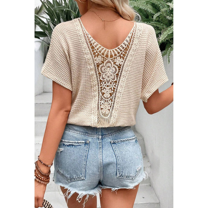 Round Neck Short Sleeve T-Shirt