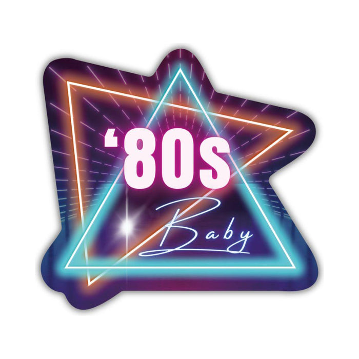 The Bullish Store - 80'S Baby Retro Vinyl Die Cut Sticker | Pop Culture
