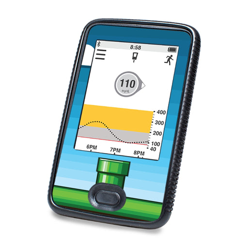 Peelz 80s Gamer Designed for DEXCOM G6 Touchscreen Receiver Peelz/Stickers
