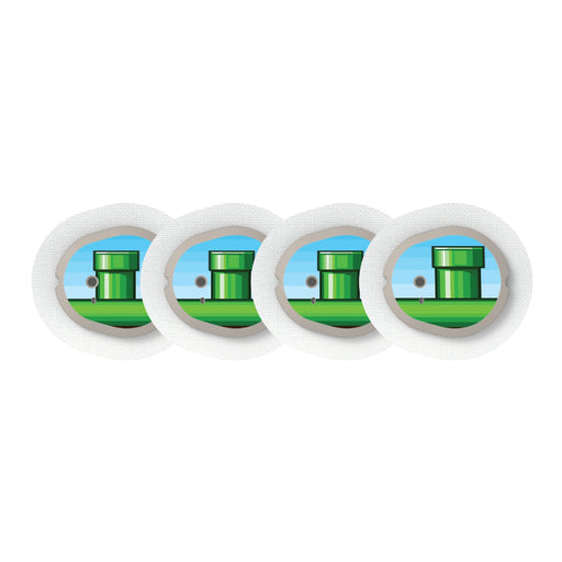 Peelz 80s Gamer Sticker Designed for the DEXCOM G7 and Stelo Transmitter Peelz/Stickers